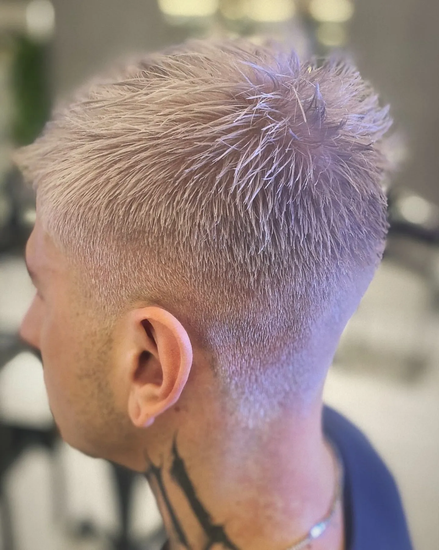 Taglio uomo con sfumatura